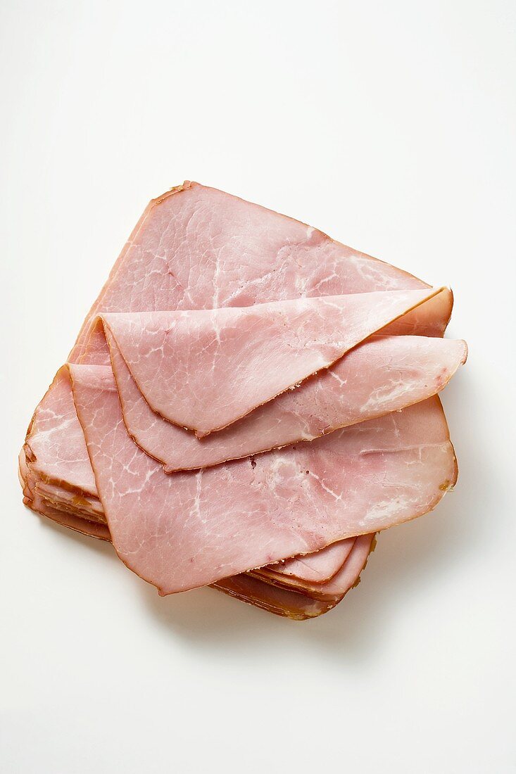 sliced ham