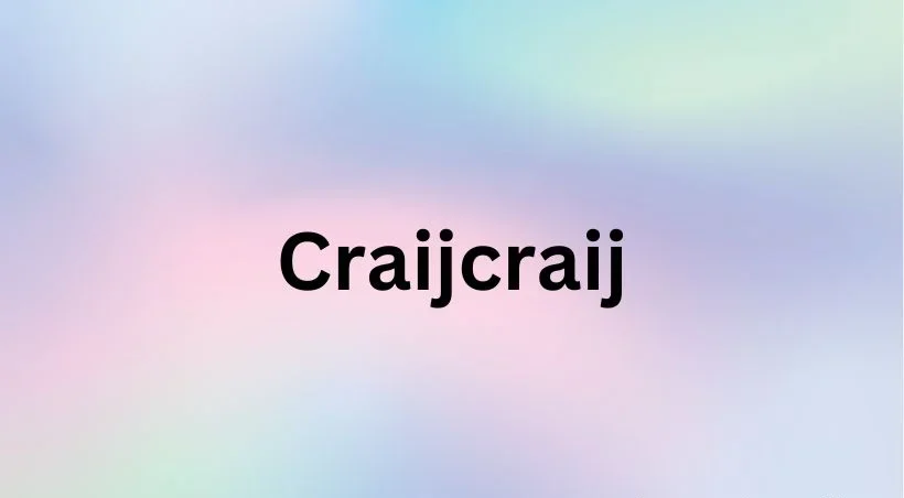 Craijcraij