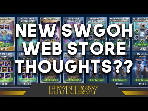 Exploring the Features of the SWGOH Webstore