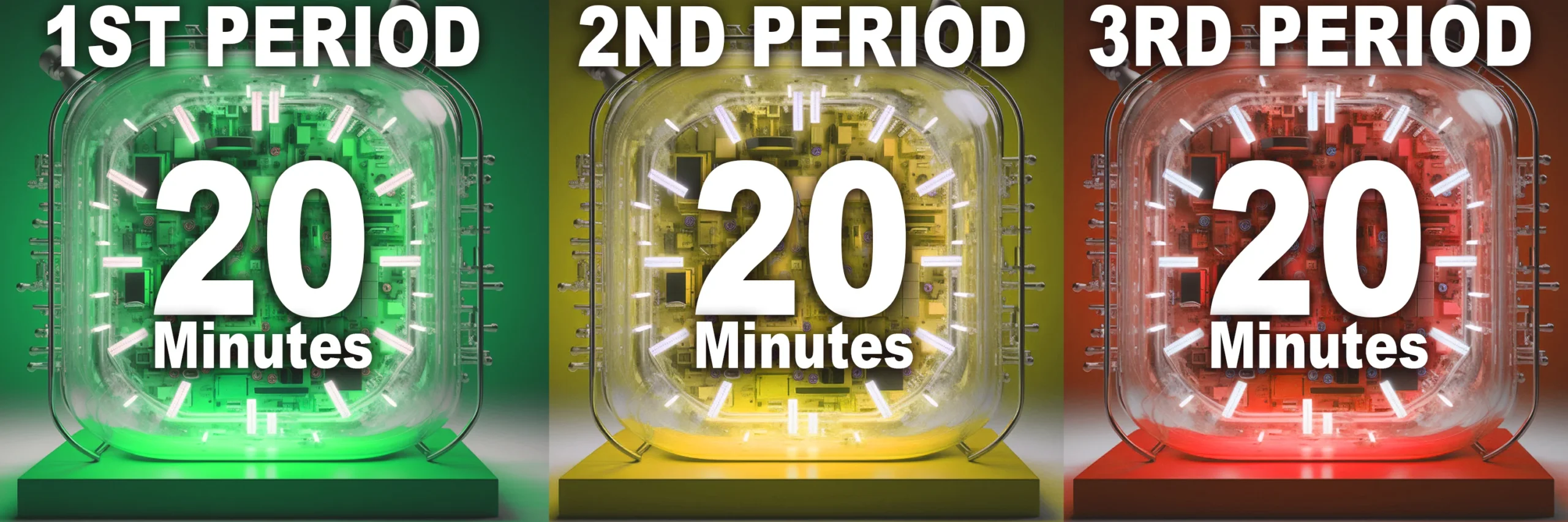 How many periods are in hockey